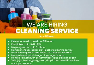Lowongan Pekerjaan Cleaning Service